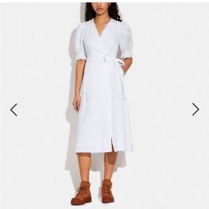 Coach Organic Cotton Prairie wrap dress